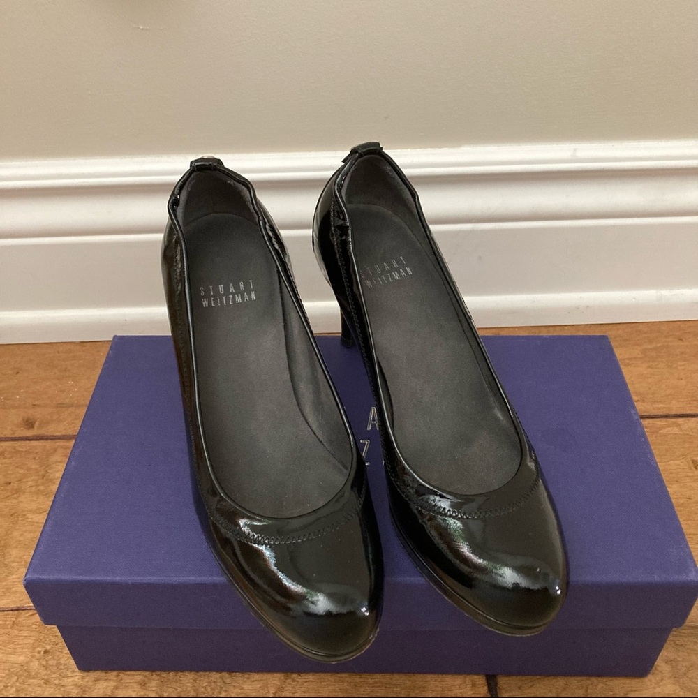 Stuart Weitzman Patent Leather Pump
